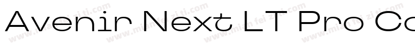 Avenir Next LT Pro Cond Regular字体转换